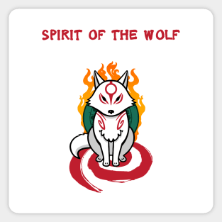 Spirit of the Wolf Sticker